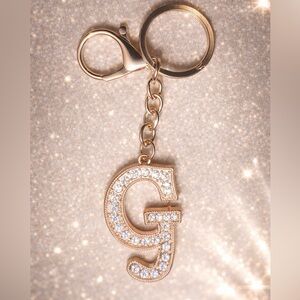 Initial Bag charm/Keychain